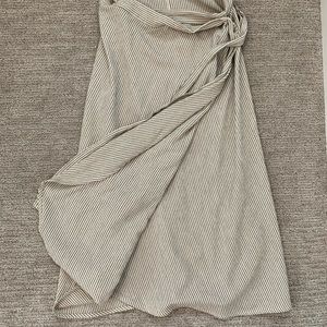 ROOLEE Stripe Wrap Skirt